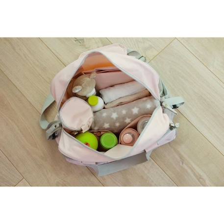 Sac à langer BABY ON BOARD SIMPLY BABYBAG - Rose ROSE 4 - vertbaudet enfant 