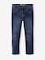 Jean garçon droit indestructible morphologique FIN denim brut+denim stone 1 - vertbaudet enfant 