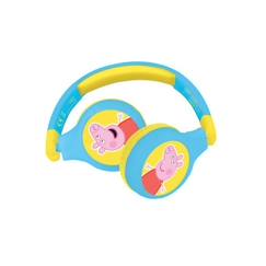 -Casque Peppa Pig Bluetooth® et Filaire pour enfants - LEXIBOOK - Volume limité à 85 dB