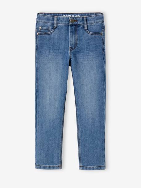 Jean droit garçon waterless stone 2 - vertbaudet enfant 