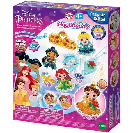Aquabeads - Mes accessoires de Princesses Disney ROSE 2 - vertbaudet enfant 