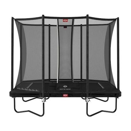 BERG - Ultim Favorit trampoline Regular 280 cm black+ Safety Net Comfort NOIR 1 - vertbaudet enfant 