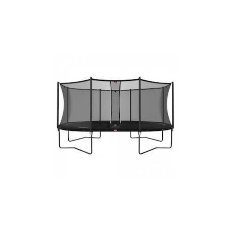BERG - Grand Favorit trampoline Regular 520 cm black+ Safety Net Comfort NOIR 1 - vertbaudet enfant 
