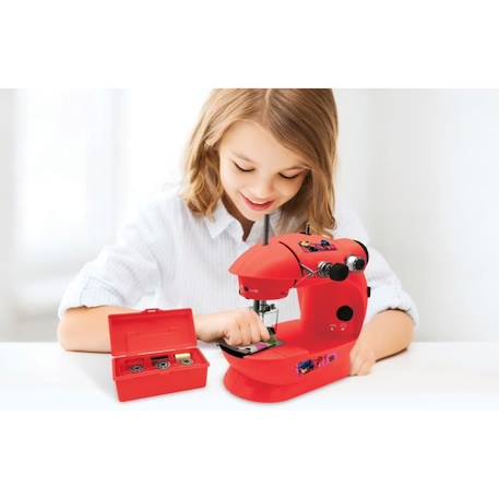 Machine à coudre - LEXIBOOK - Miraculous avec boîte à accessoires - Pour enfant à partir de 5 ans ROUGE 4 - vertbaudet enfant 