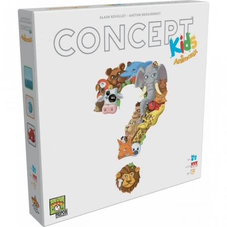 Concept Kids : Animaux  - Asmodee - Jeu de société BLANC 1 - vertbaudet enfant 