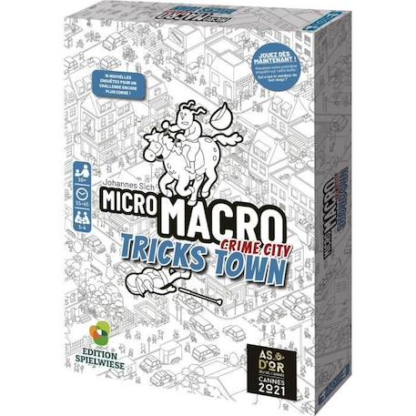 Jeu de société - BLACKROCK - MicroMacro - Crime City - Tricks Town - 16 enquêtes BLANC 3 - vertbaudet enfant 