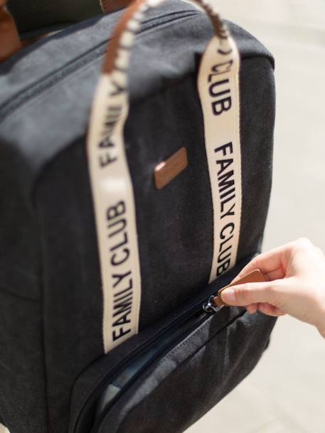Sac à dos à langer Family Club Signature blanc+écru+marron+noir+vert 21 - vertbaudet enfant 