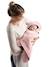 Couverture Babynomade double polaire Dusty rose+Heather grey+vert sauge 3 - vertbaudet enfant 