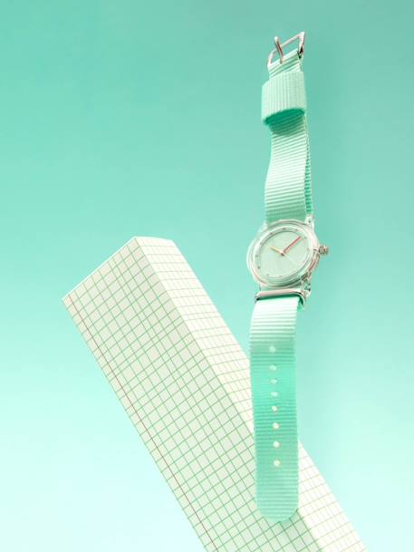 Montre enfant Et'Tic framboise+vert 4 - vertbaudet enfant 