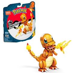 -Mega Construx - Pokémon - Salamèche - jouet de construction - 7 ans et +