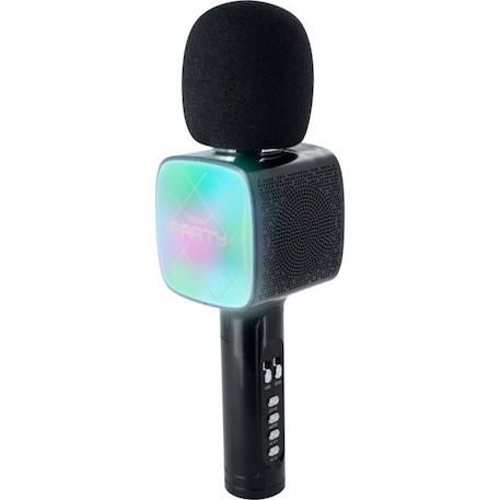 Microphone Karaoké Bluetooth BIGBEN Party - Effets sons et lumières - Noir NOIR 3 - vertbaudet enfant 