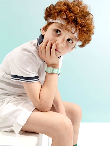 Montre enfant Et'Tic framboise+vert 5 - vertbaudet enfant 
