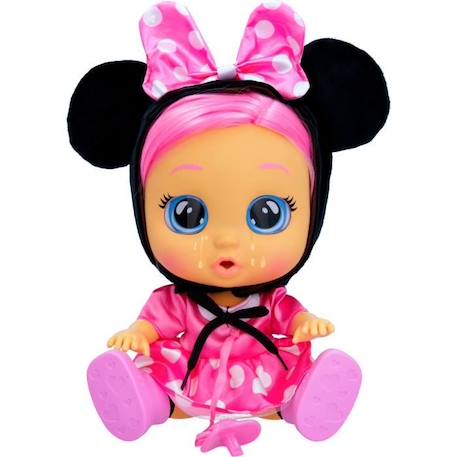 Poupée Cry Babies Dressy Minnie - A partir de 18 mois ROSE 2 - vertbaudet enfant 