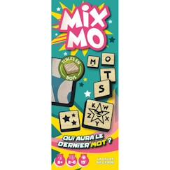 Jouet-Jeux de société-Jeu de société Mixmo - Asmodee - 2 à 6 joueurs - A partir de 8 ans - Construisez votre grille de mots