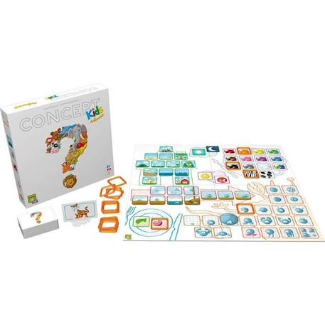 Concept Kids : Animaux  - Asmodee - Jeu de société BLANC 5 - vertbaudet enfant 