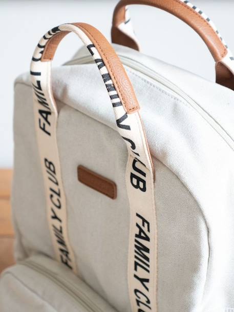 Sac à dos à langer Family Club Signature blanc+écru+marron+noir+vert 6 - vertbaudet enfant 
