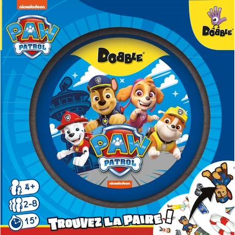 Dobble : Pat Patrouille|Zygomatic - Jeu de société - 5 mini-jeux - À partir de 6 ans BEIGE 5 - vertbaudet enfant 