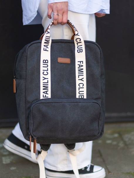 Sac à dos à langer Family Club Signature blanc+écru+marron+noir+vert 24 - vertbaudet enfant 