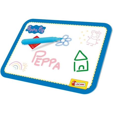 Bureau d'activités Peppa Pig Super Desk - LISCIANI GIOCHI - 10 jeux éducatifs BLANC 4 - vertbaudet enfant 