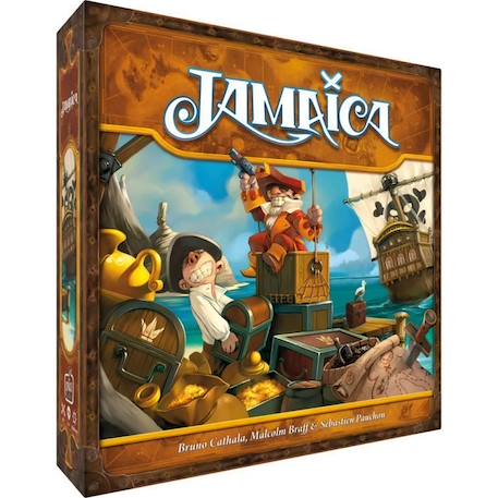 Jamaïca - ASMODEE - Édition 2021 - Jeu de plateau familial - 2 à 6 joueurs - 45 min MARRON 1 - vertbaudet enfant 