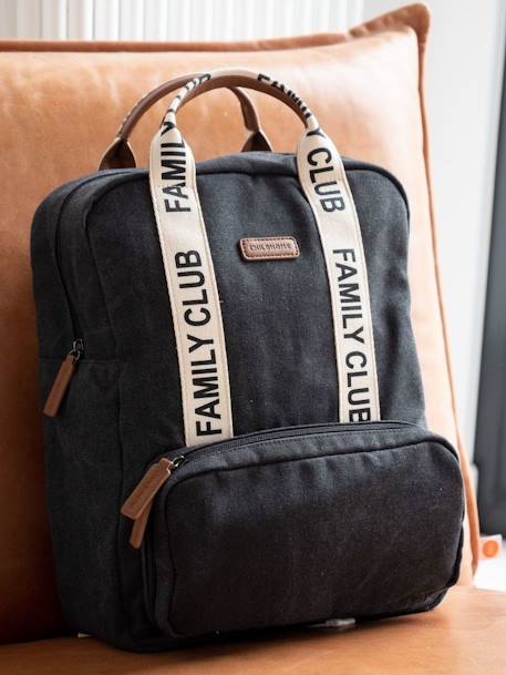 Sac à dos à langer Family Club Signature blanc+écru+marron+noir+vert 20 - vertbaudet enfant 