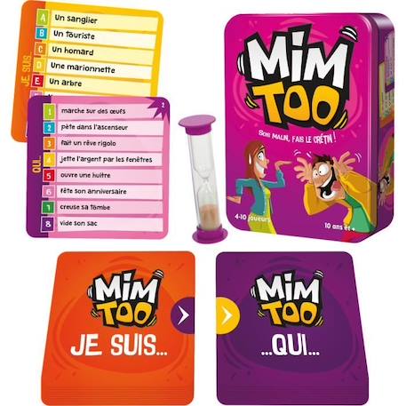 Mimtoo - Asmodee - Jeu de cartes et d'imagination - Mixte - A partir de 6 ans - Enfant ROUGE 2 - vertbaudet enfant 