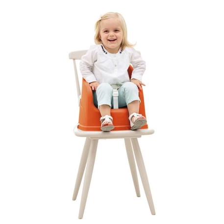 Réhausseur de chaise YOUPLA Thermobaby - Terracotta - Fabriquée en France MARRON 4 - vertbaudet enfant 
