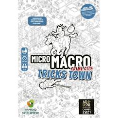 Jeu de société - BLACKROCK - MicroMacro - Crime City - Tricks Town - 16 enquêtes  - vertbaudet enfant