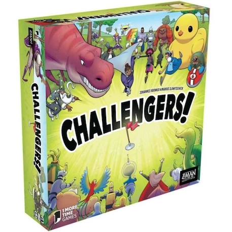Z-Man Games - Challengers - As d'or 2023 - Jeu de société - A partir de 8 Ans - 1 à 8 Joueurs - 45 Min BLANC 1 - vertbaudet enfant 