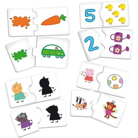 Bureau d'activités Peppa Pig Super Desk - LISCIANI GIOCHI - 10 jeux éducatifs BLANC 6 - vertbaudet enfant 