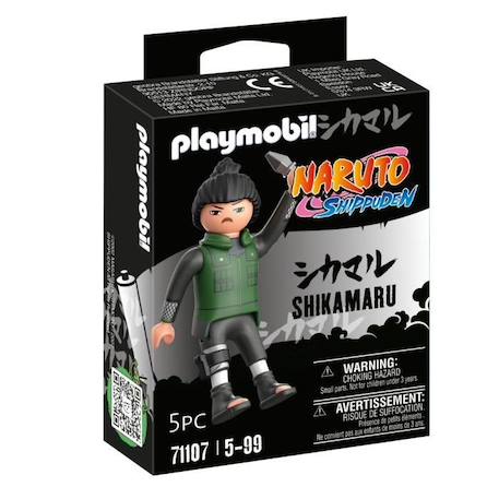 PLAYMOBIL 71107 Shikamaru Naruto VERT 1 - vertbaudet enfant 