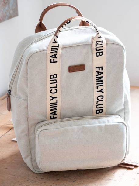 Sac à dos à langer Family Club Signature blanc+écru+marron+noir+vert 5 - vertbaudet enfant 