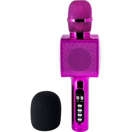Microphone Karaoké Bluetooth - BIGBEN PARTY - Effets lumineux - Rose ROSE 2 - vertbaudet enfant 