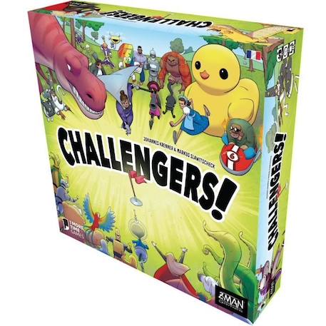 Z-Man Games - Challengers - As d'or 2023 - Jeu de société - A partir de 8 Ans - 1 à 8 Joueurs - 45 Min BLANC 3 - vertbaudet enfant 