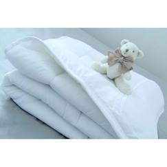 Linge de maison et décoration-Linge de lit bébé-Couette Toronto - DOMIVA - Microfibre 100% polyester - 300 gr/m² - Blanc - 70 x 140 cm