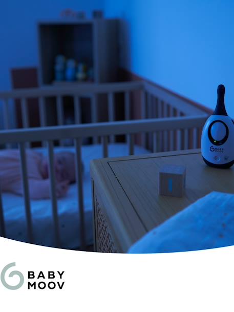 Ecoute-bébé Simply Care BLANC/GRIS 2 - vertbaudet enfant 
