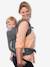 Porte-bébé Cuddle up gris+Gris/capuche renard 4 - vertbaudet enfant 