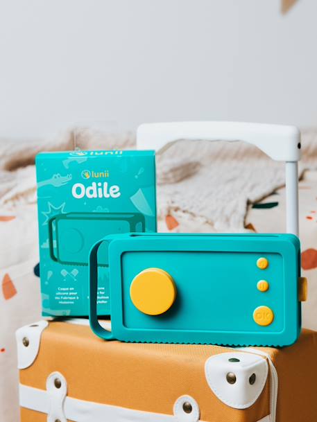 Odile - Coque de protection - Ma Fabrique à Histoires - jaune+vert 11 - vertbaudet enfant 