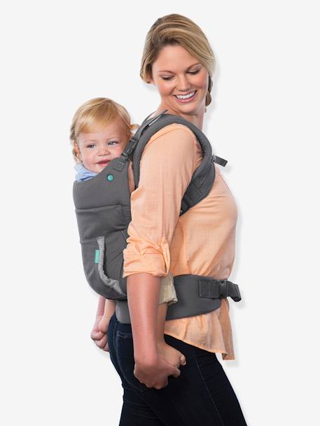 Porte-bébé Cuddle up gris+Gris/capuche renard 5 - vertbaudet enfant 