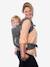 Porte-bébé Cuddle up gris+Gris/capuche renard 5 - vertbaudet enfant 