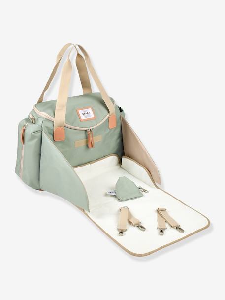 Sac à langer Sydney II beige imprimé+vert sauge 11 - vertbaudet enfant 