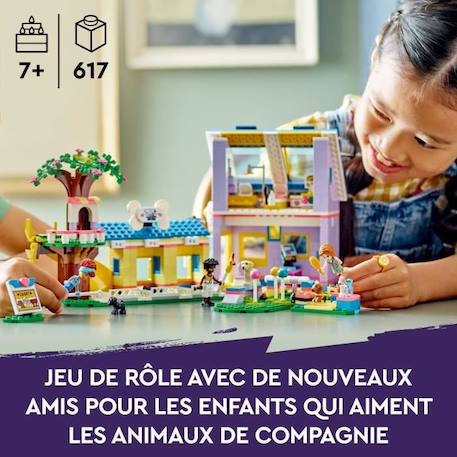 LEGO® Friends 41727 Le Centre de Sauvetage Canin, Jouet Vétérinaire, avec Mini-poupées BLANC 6 - vertbaudet enfant 