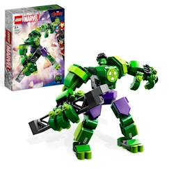 Jouet-Jeux d'imagination-LEGO® Marvel 76241 L’Armure Robot de Hulk, Figurine Avengers, Jouet de Construction, Super-Héros