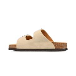 Sandale Junior en Daim-Nubuck SCHOLL ALEX SUEDE - Beige - Boucles en Métal Réglables Individuellement  - vertbaudet enfant