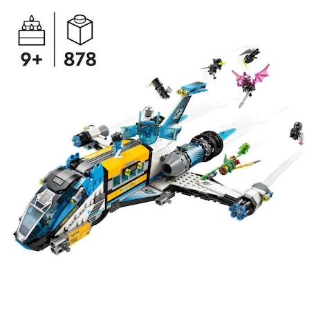 LEGO® DREAMZzz 71460 Le Bus de l’Espace de M. Oz, Jouet de Vaisseau Spatiale 2-en-1, avec Z-Blob BLANC 2 - vertbaudet enfant 