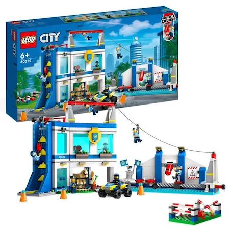 LEGO® City 60372 Le Centre d’Entraînement de la Police, avec Figurine de Cheval, Jouet Voiture BLANC 1 - vertbaudet enfant 