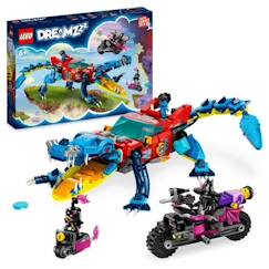 Jouet-Jeux d'imagination-LEGO® DREAMZzz 71458 La Voiture Crocodile, Jouet de Voiture 2-en-1, un Monster Truck