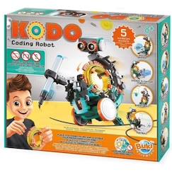 Jouet-Jeux d'imagination-Robot Kodo - BUKI FRANCE - Assemble et programme ton robot pour dessiner, jouer au basket-ball et au football