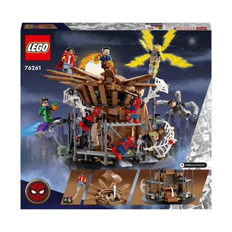 LEGO® Marvel 76261 Le Combat Final de Spider-Man : No Way Home, Jouet avec 3 Peter Parkers, Bouffon Vert, Electro BLANC 6 - vertbaudet enfant 