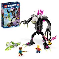 -LEGO® DREAMZzz 71455 Le Monstre-Cage, Jouet avec Figurines de Z-Blob en Mini-Avion ou Moto Volante